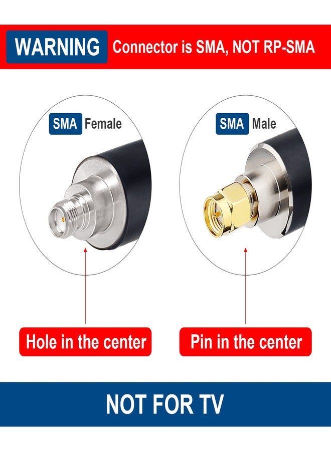 XRDS -RF SMA Cable, SMA Extension Cable SMA Male to SMA Female Low Loss KMR400 SMA Coax Cable for 3G 4G LTE, 5G Modems/Routers, Ham, ADS-B, SDR Equipment（75FT） - Image 2